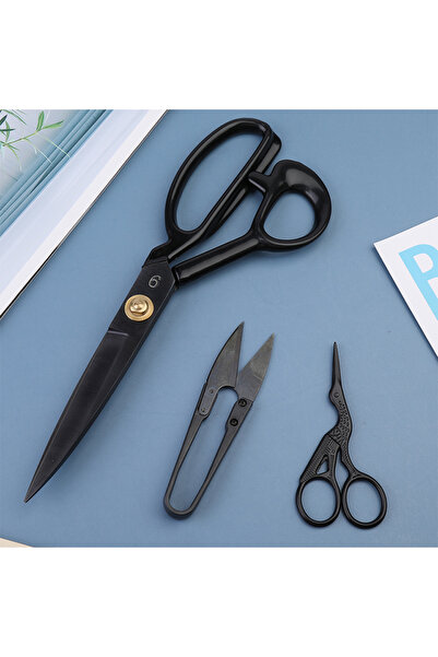 Choice KRABALL Professional Sewing Tailor Scissors Kit Cutting Scissors Cloth Needlework Stainless Steel...
