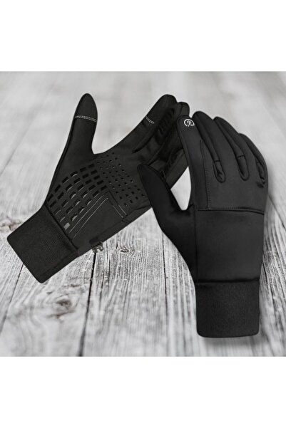 Algitsin O L A Чоловічі спортивні рукавички + Водонепроникні + Вітрозахисні + Морозостійкі + Сенсорні