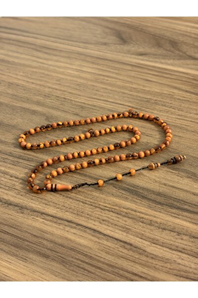 tesbihad مسبحة صلاة 99 حبة بألوان القهوة