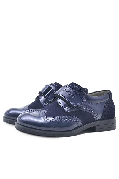 Rakerplus Titan Patent Leather Suede Velcro Classic Boys' Shoes