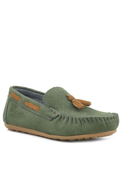 Rakerplus Green Velcro Boys' Loafers