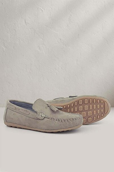 Rakerplus Ανδρικά Loafers Sand Color Suede