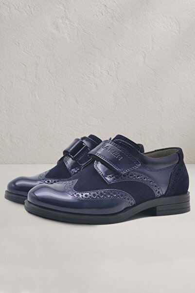 Rakerplus Pantofi clasici pentru băieți Titan din piele de căprioară cu velcro