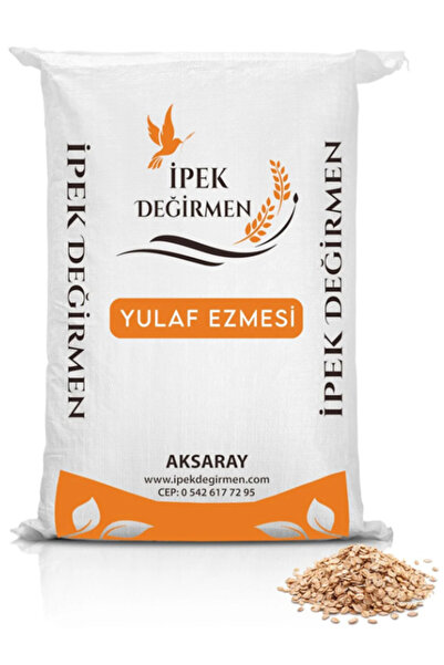 İpek Değirmen 500 gr Glutensiz Ince Öğütülmüş Katkısız Yulaf Ezmesi