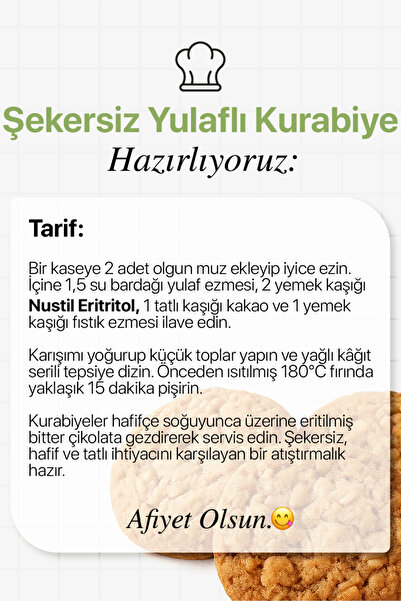 NUSTİL Eritritol (erythritol) 250 Gr