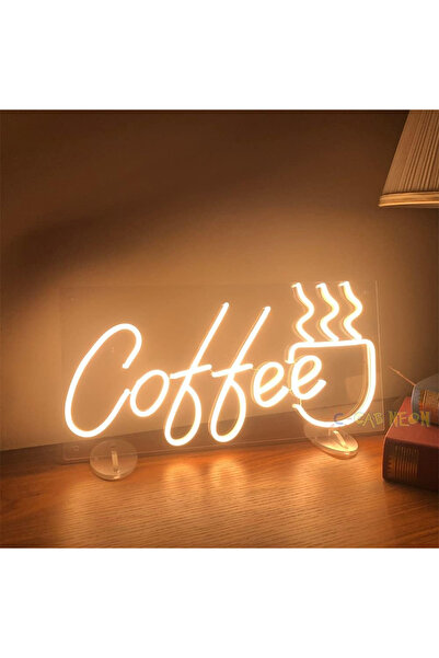 Extremmotif Coffee Neon Led Neon Tabela