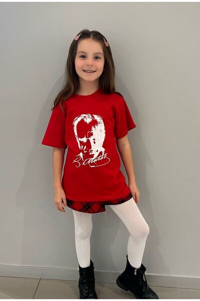 TEKSTİLCİ Ataturk T-shirt Ataturk Printed