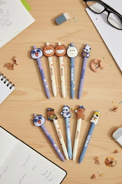 Miniso We Baby Bears Lisanslı Karakterli Jel Kalem