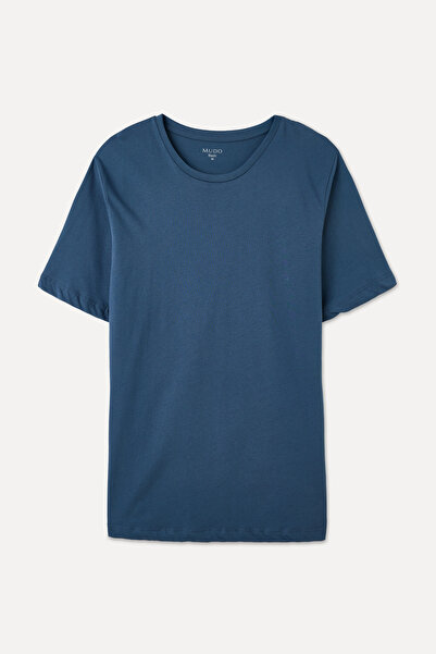 Mudo BİSİKLET YAKA T-SHIRT