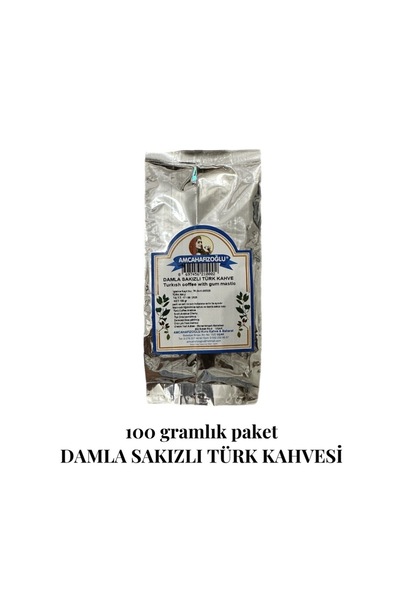 Amcahafızoğlu Damla Sakızlı Türk Kahvesi 100 gr Nitelikli