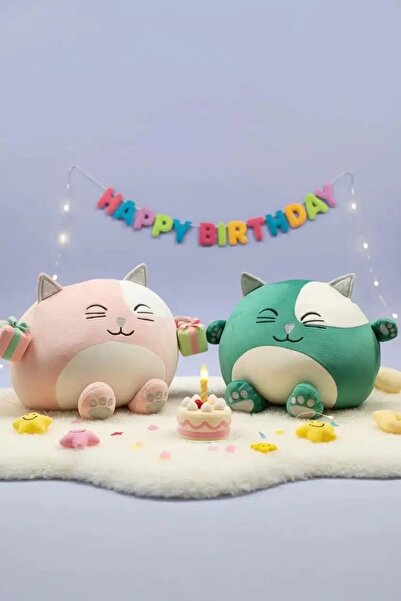 Miniso Sevimli ve Yumuşak Peluş Kedi - 35 Cm