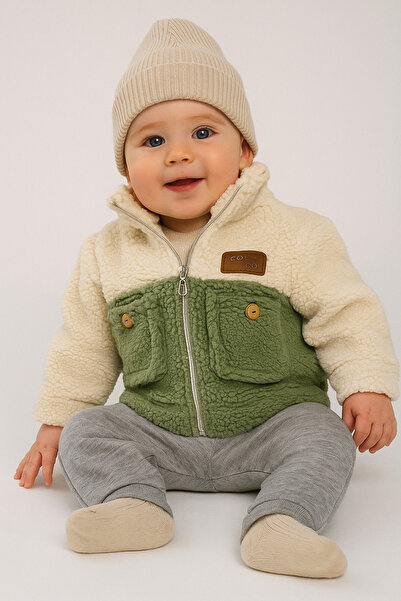 bebekyol Lamb Pocket Winter Baby Set