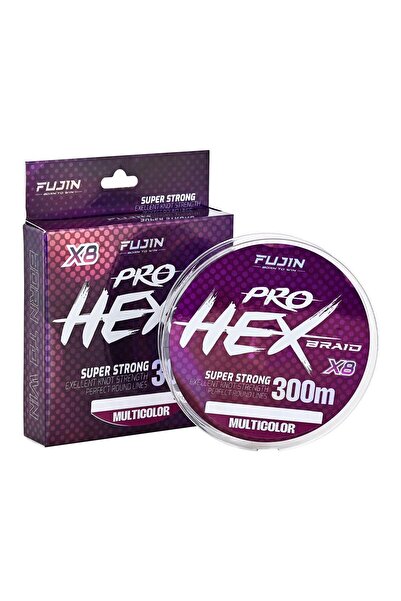 Fujin Pro Hex 8X 300Mt. Multicolor İp Misina