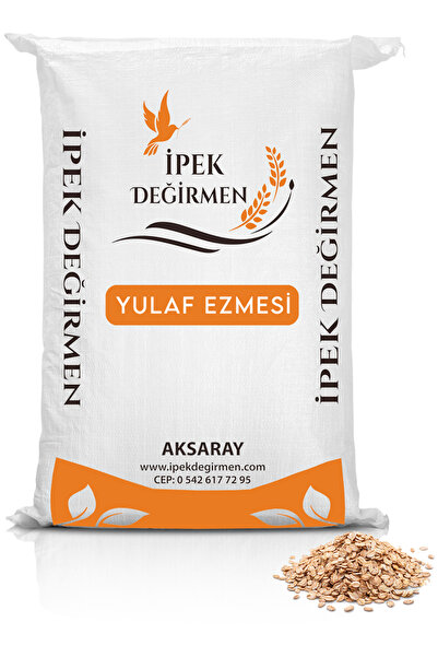 İpek Değirmen 25 Kg Glutensiz Ince Öğütülmüş Katkısız Yulaf Ezmesi