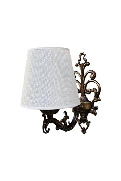 DEDE Cream Color Single Elbe Sconce - Antique Hat