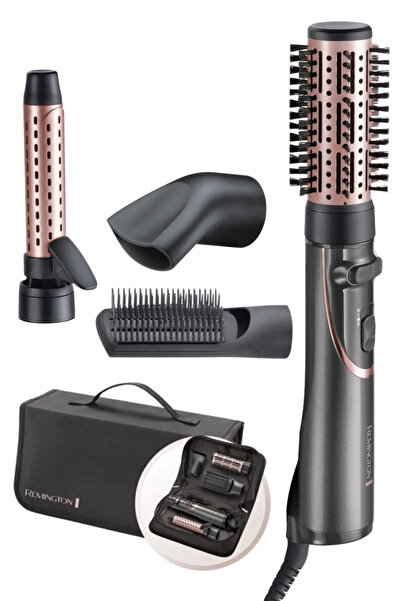 Remington Μεταλλικό γκρι Σετ χτενίσματος για μπούκλες & ίσια αυτοπεποίθηση As8606