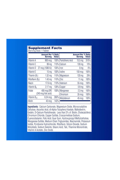 One A Day Men’s A, C ,D, E and Zinc for Immune Health Support, B12 200 count