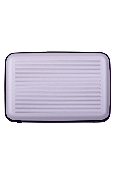 Acuatian Aluminum Credit Card Holder – 2 Compartments, Magnetic Protection, Stylish and Durable Metal Wallet