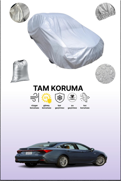 dokaca غطاء سيارة رمادي متوافق مع تويوتا أفالون تي آر دي 2019 - 2021، غطاء سي...