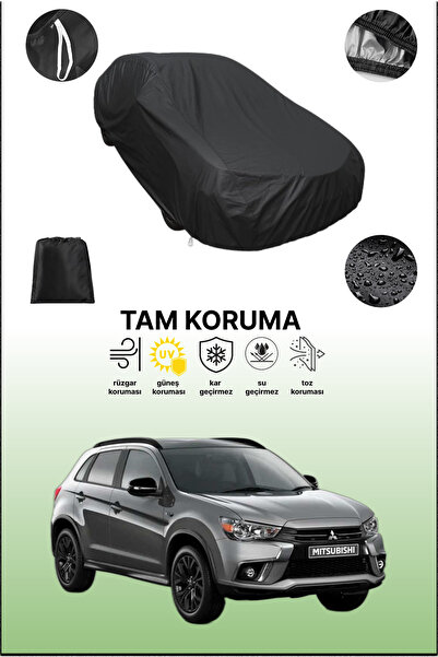 dokaca غطاء سيارة أسود متوافق مع ميتسوبيشي Asx 1، غطاء واقي، غطاء سيارة