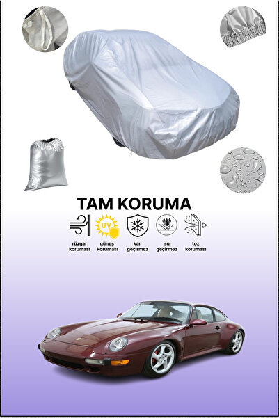 dokaca غطاء سيارة رمادي متوافق مع بورش 911 كاريرا 4s (993) 1995 - 1998، غطاء ...