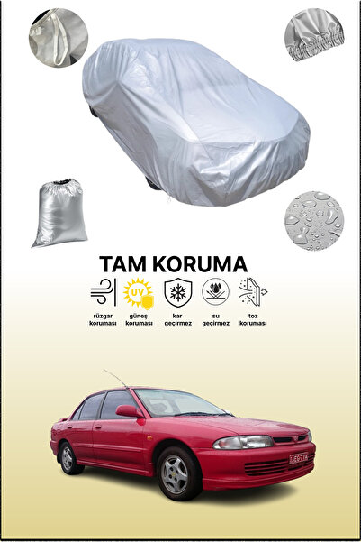 dokaca غطاء سيارة رمادي متوافق مع ميتسوبيشي لانسر 1994 - 1996، غطاء سيارة، غط...