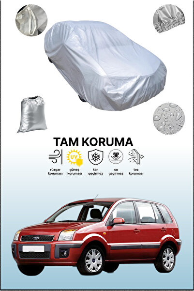 dokaca غطاء سيارة متوافق مع فورد فيوجن باللون الرمادي، غطاء سيارة، غطاء واقي