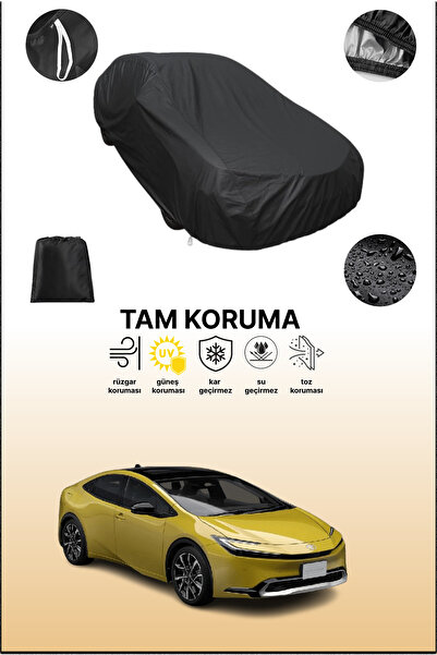 dokaca غطاء سيارة أسود متوافق مع تويوتا بريوس 5، غطاء واقي، غطاء سيارة