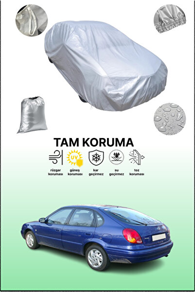 dokaca غطاء سيارة تويوتا كورولا كومباكت 8 متوافق مع اللون الرمادي، غطاء سيارة...