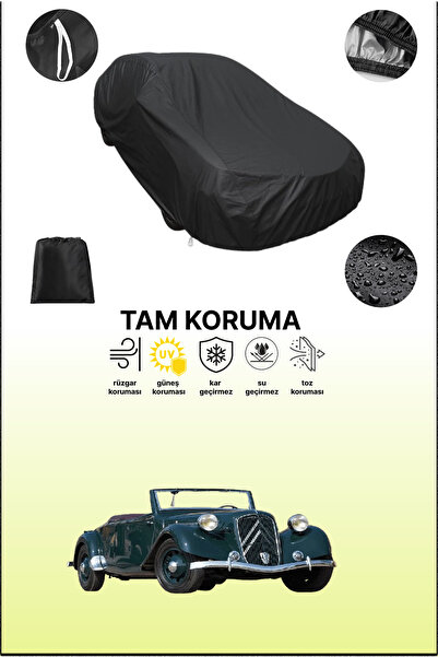 dokaca غطاء سيارة متوافق مع سيتروين تراكتور 15 كابريوليه 1939 - 1944، غطاء وا...