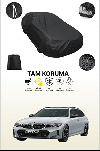 dokaca غطاء سيارة أسود متوافق مع بي إم دبليو إم 3 تورينج، غطاء واقي، غطاء سيارة