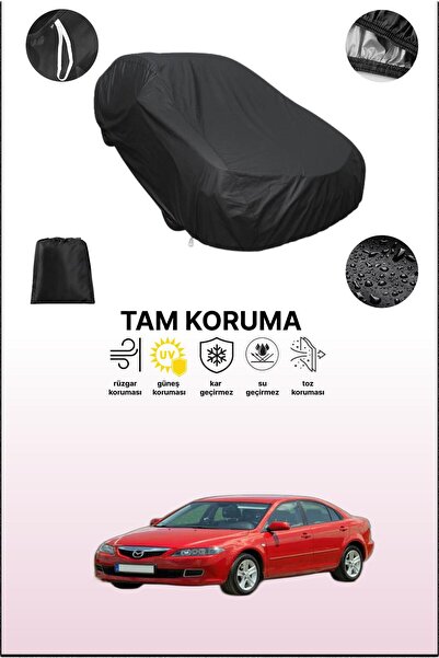 dokaca غطاء سيارة متوافق مع مازدا 6 1 هاتشباك، غطاء واقي، غطاء سيارة أسود