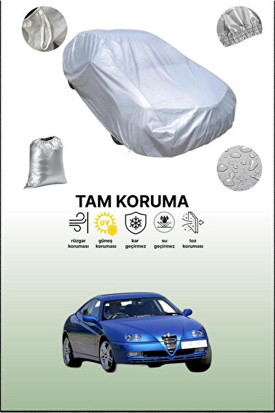 dokaca غطاء سيارة رمادي متوافق مع ألفا روميو جي تي في 1995 - 2003، غطاء سيارة...