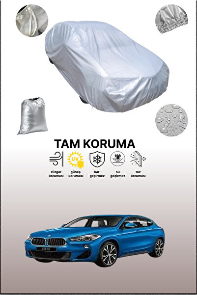 dokaca غطاء سيارة رمادي متوافق مع بي إم دبليو إكس2 (إف39) 2018 - 2021، غطاء سيارة، غطاء واقي