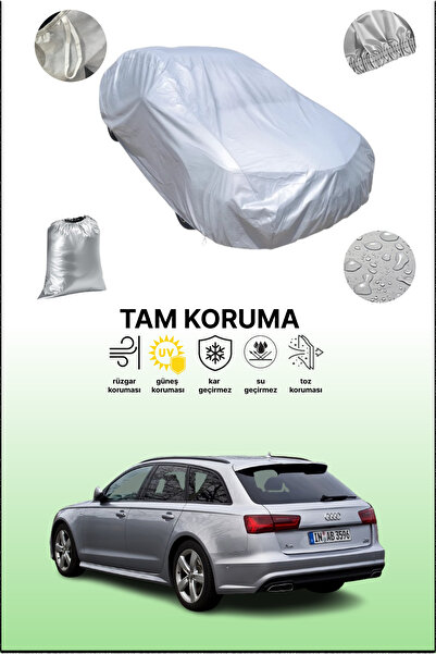 dokaca غطاء سيارة رمادي متوافق مع أودي A6 أفانت 2014 - 2018، غطاء سيارة، غطاء...