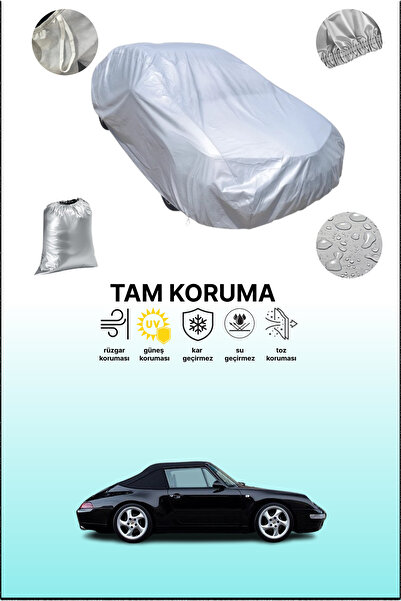 dokaca غطاء سيارة رمادي متوافق مع بورش 911 كابريوليه (993) 1994 - 1997، غطاء ...