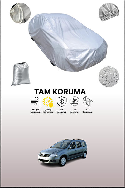 dokaca غطاء سيارة رمادي متوافق مع داسيا لوجان إم سي في 2008 - 2012، غطاء سيار...