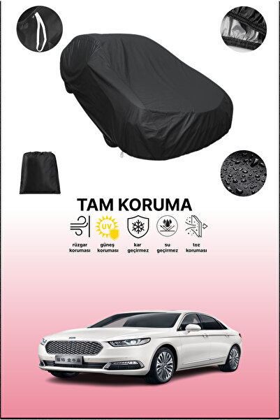 dokaca غطاء سيارة متوافق مع فورد توروس في، غطاء واقي، غطاء سيارة أسود