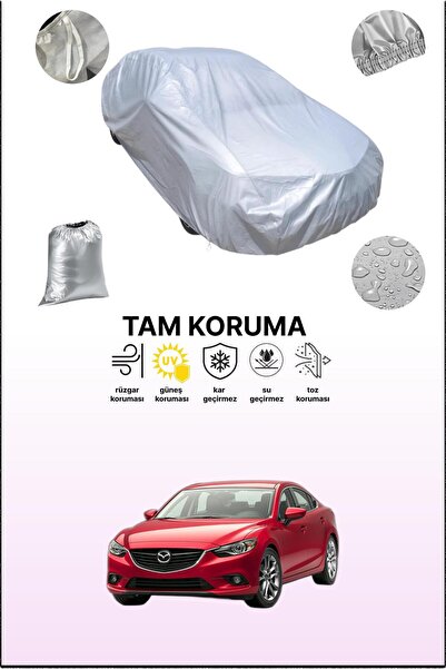 dokaca غطاء سيارة رمادي متوافق مع مازدا 6 3 سيدان، غطاء سيارة، غطاء واقي