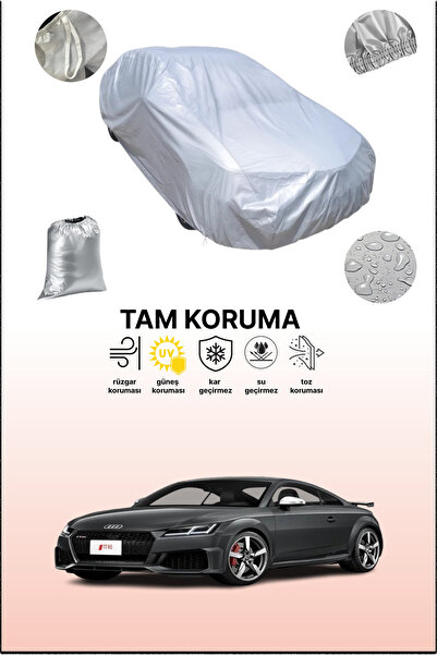 dokaca غطاء سيارة رمادي متوافق مع أودي تي تي آر إس كوبيه 2019 - 2021، غطاء سي...