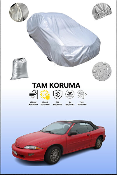 dokaca غطاء سيارة رمادي متوافق مع شيفروليه كافالير كابريوليه 1995 - 2000، غطا...