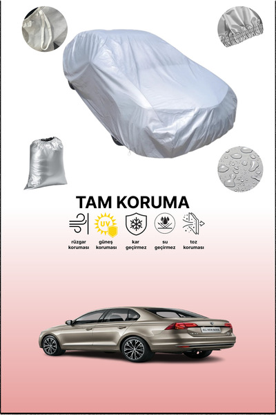 dokaca غطاء سيارة فولكس فاجن بورا 3 باللون الرمادي، غطاء سيارة، غطاء حماية