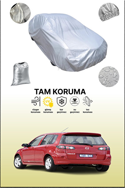 dokaca غطاء سيارة رمادي متوافق مع مازدا 2 / ديميو 2002 - 2007، غطاء سيارة، غط...