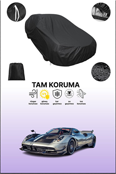dokaca Black Pagani Huayra Bc Compatible Car Cover, Protective Cover, Auto Ta...