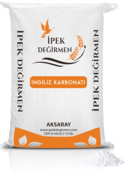 İpek Değirmen 1 KG Katkısız İngiliz Karbonatı Yenilebilir İçilebilir
