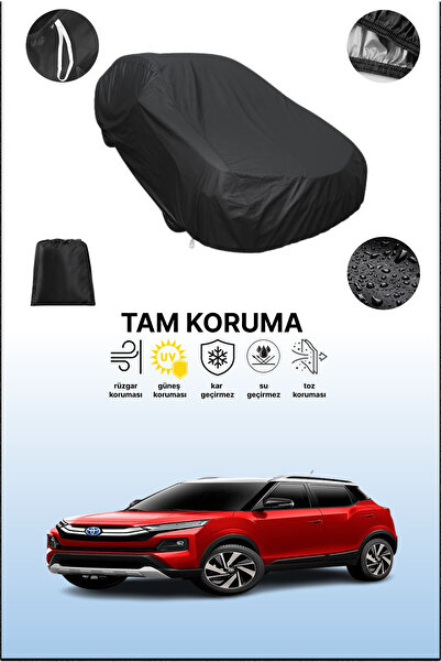 dokaca غطاء سيارة أسود متوافق مع تويوتا أوربان كروزر هايريدر، غطاء واقي، غطاء سيارة