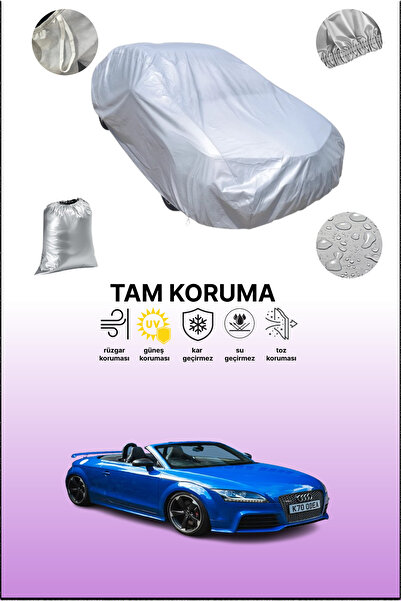 dokaca غطاء سيارة رمادي متوافق مع أودي تي تي آر إس بلس رودستر 2013 - 2014، غطاء سيارة، غطاء واقي