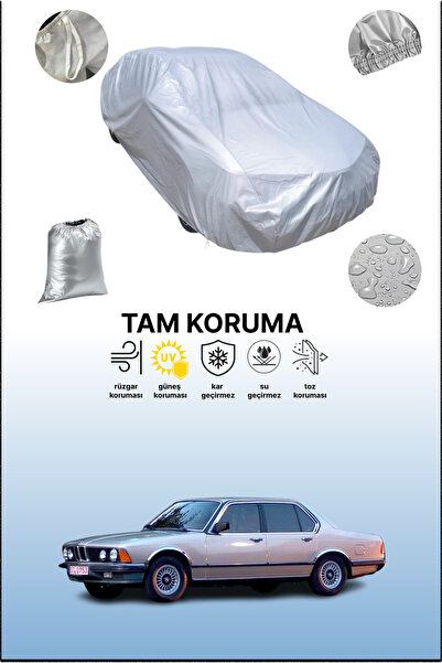 dokaca غطاء سيارة رمادي متوافق مع بي إم دبليو الفئة السابعة (E23) 1977 - 1986، غطاء سيارة، غطاء واقي