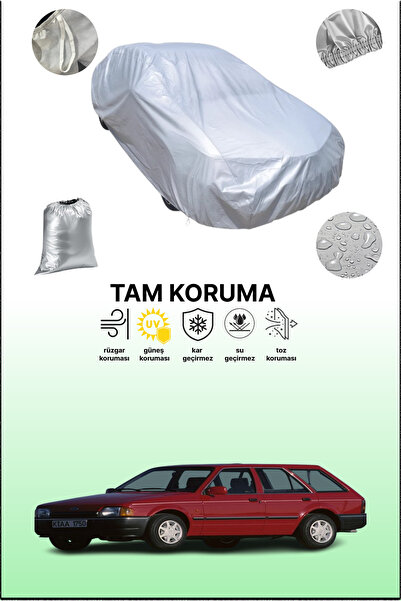 dokaca غطاء سيارة رمادي متوافق مع فورد إسكورت 5 تورنير، غطاء سيارة، غطاء واقي