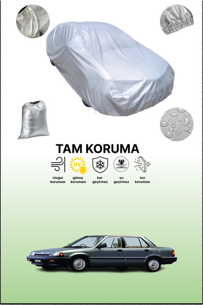 dokaca غطاء سيارة رمادي متوافق مع هوندا سيفيك سيدان 1987 - 1991، غطاء سيارة، ...